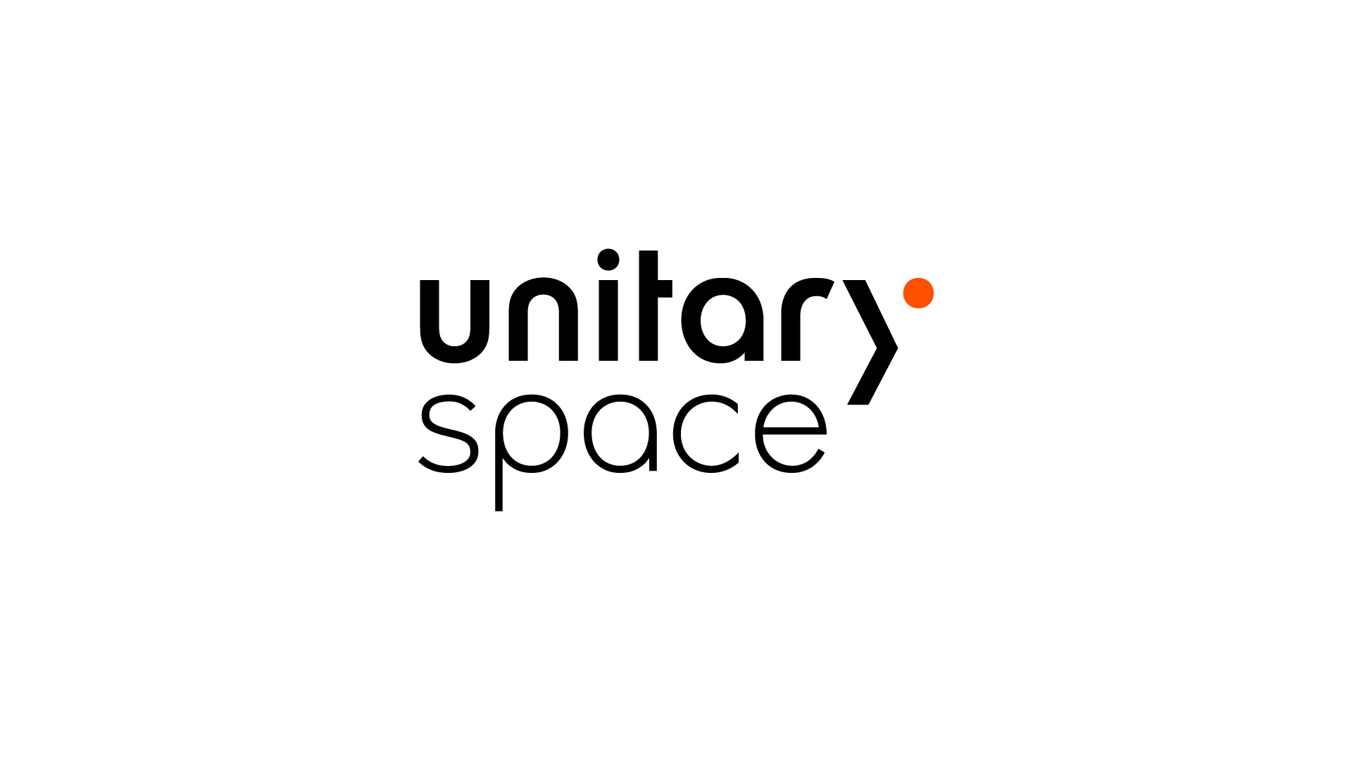 Unitary Space Logo, stacked version